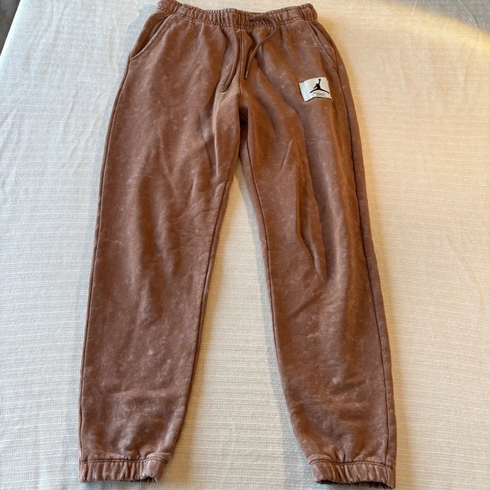 Jordan‎ Essentials Men's Fleece Pants Desert Bronze Washed Joggers DR3089-215 S